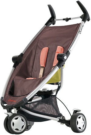 In January 2009 the new Quinny collection hits the stores with new styled strollers under the title 'Perfect Design meets Urban Fashion'. the Canadian company Quinny with headquarters in the Netherlands designs for the modern self-conscious woman who combines motherhood, her job, and her interests. The colors of the collection are chosen after the current trend; so it will be easy to look fashionable just as with following two pieces: