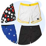 Quiksilver summer 09 The boardshorts are originally designed in the 70s/80s during the new wave, post punk style. The pattern of 'The Standard' shorts are inspired by the Standard hotels in Hollywood, Downtown LA, Miami, NY. Inside, on the waistband you can find a Quik Tips City Guide...