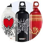 In 2009, the Swiss maker of reusable water bottles, Sigg presents an artful collection of over 100 new designs inspired by eastern culture, showing rocking floral prints, or bottles with statements such as 'Simply Eco Logical' which is the motto behind these water bottles in general.... 