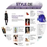 In June, the online extension of the publishing house Condé Nast (Vogue, GQ, Glamour...) announced new features: Style.de, the e-commerce channel of CondéNet opened the exclusive Hugo Boss store, and Vogue.com started with live-twitter reports on occasion of the Berlin Fashion Week...
