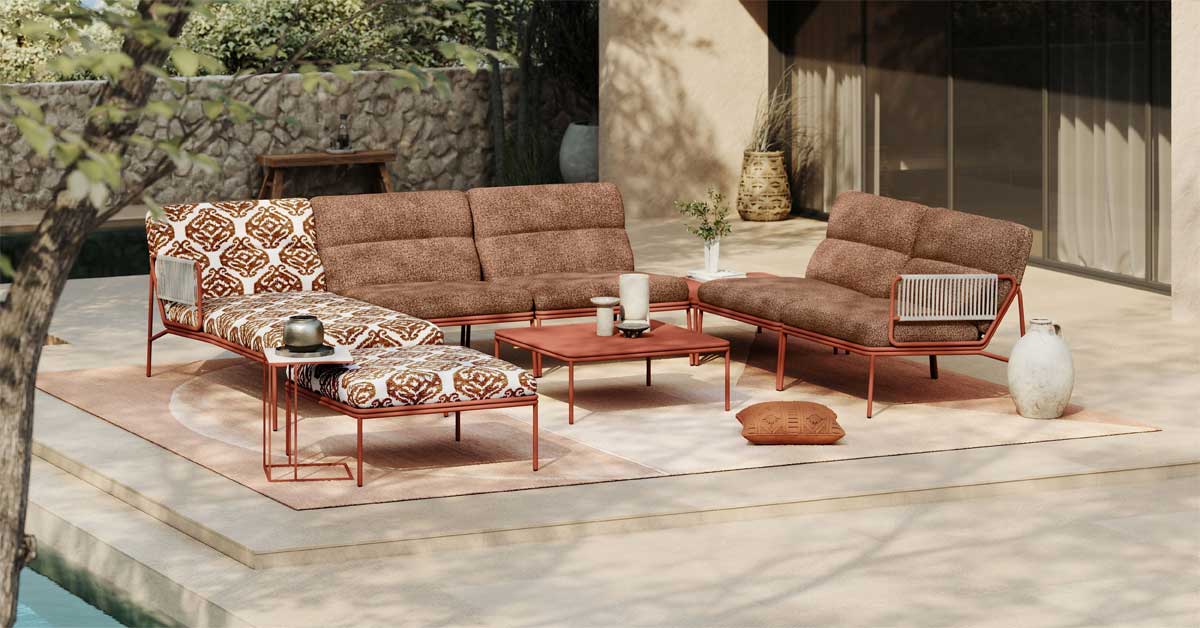 Sedda wins the Red Dot Award 2025 with Outdoor Lounge Gibraltar. Photo: © sedda.
