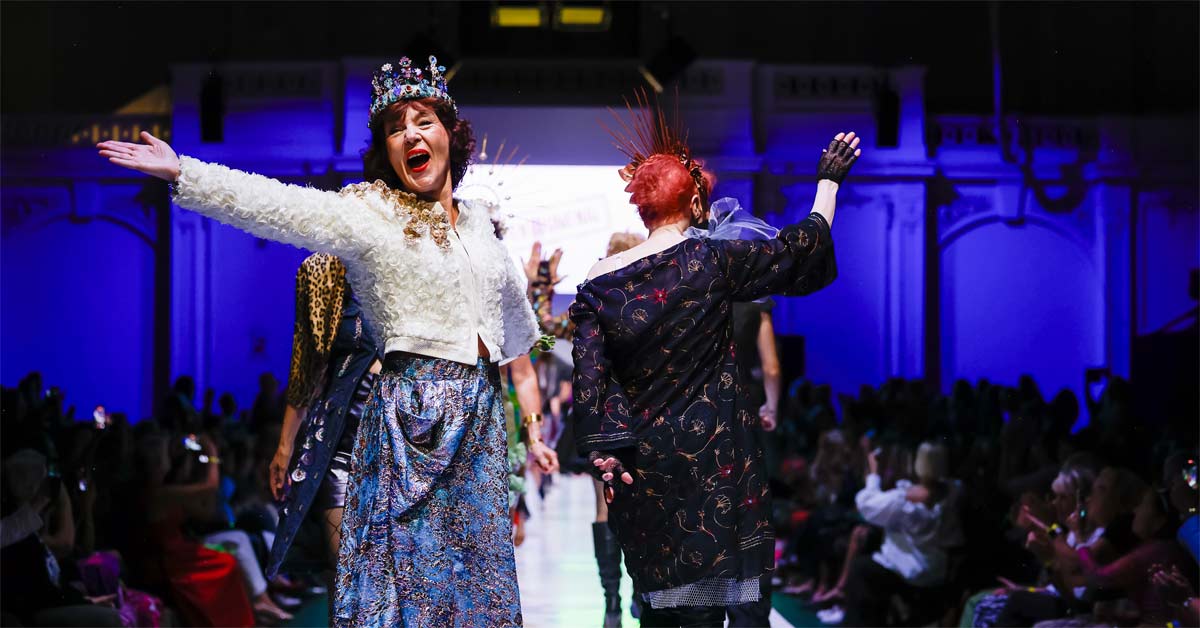 Fashion Reloaded runway at Vienna Fashion Week 2026.