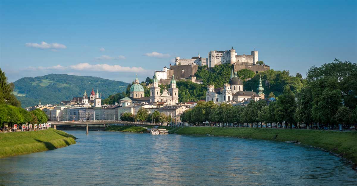 Image: View of the city of Salzburg, capital of the Austrian Federal State of Salzburg. Photo: ©Tourismus Salzburg / Breitegger G�nter.
