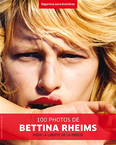 BETTINA RHEIMS - Album for Reporters Without Borders - Close up of Karolina Kurkova the most beautiful girl in town, Paris, Décembre 2001 - © Bettina Rheims, courtesy Galerie Jérôme de Noirmont, Paris