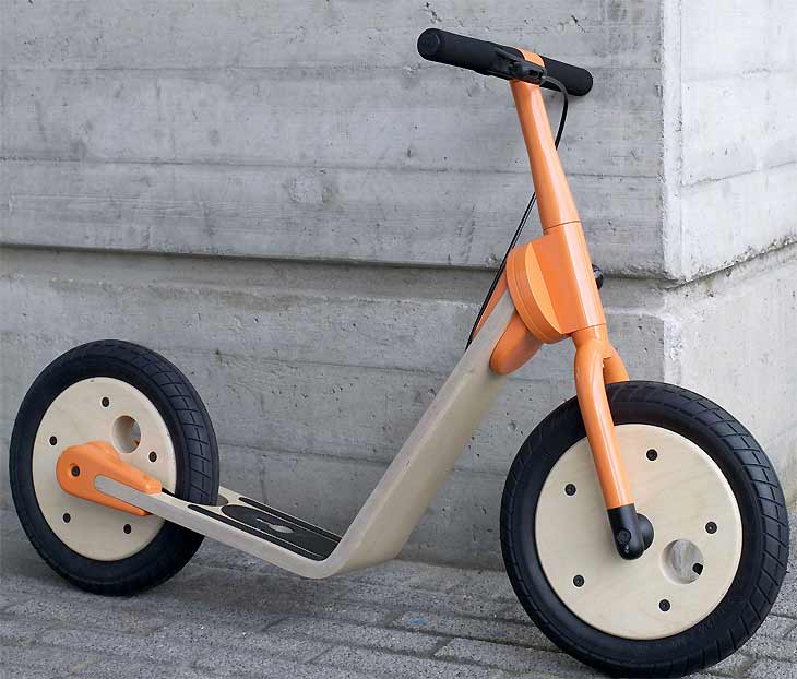 DESIGN ACADEMY EINDHOVEN at the Salone del Mobile in Milan. Photo: Designer Niels Smeltink, Department Man and Mobillity, project Kid's Mobillity. Photo by Ren&eacute; van der Hulst