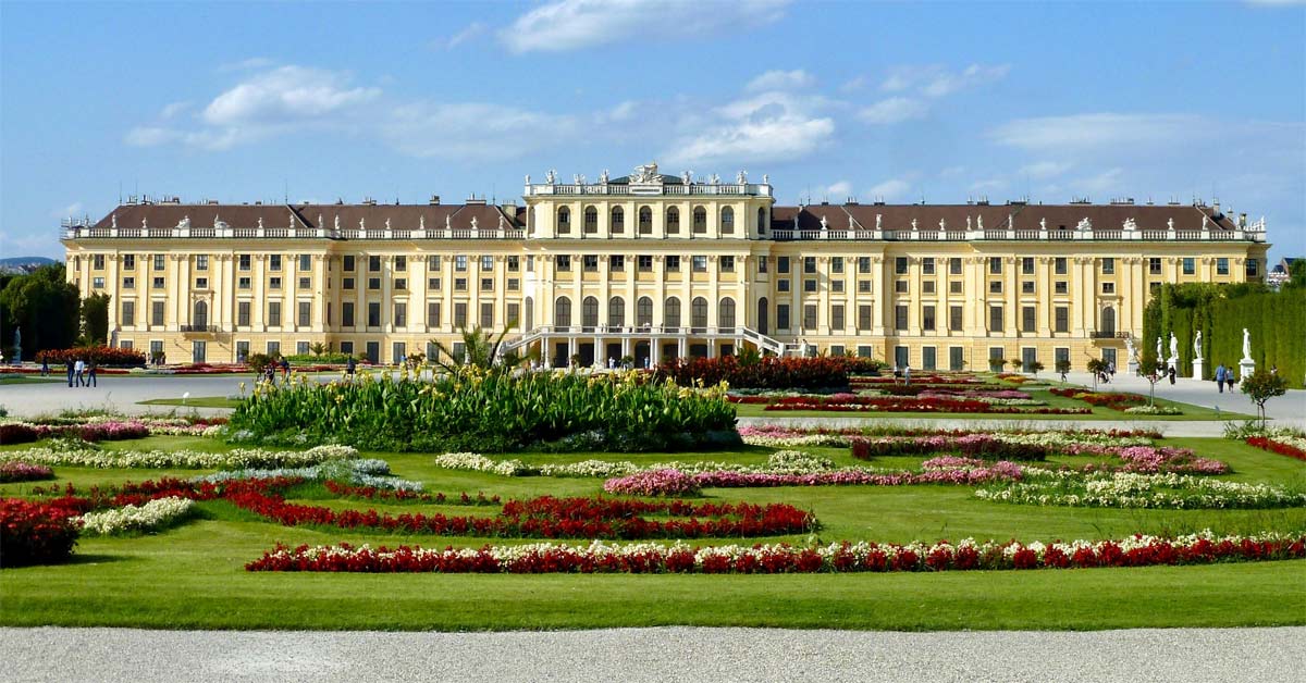 Schönbrunn Palace in Vienna