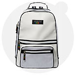 In November 2008 Texas based SNAPZbags introduces a new line of earth-friendly ( PVC-free and non-toxic materials) backpacks and messenger bags which you can individually create online. By using the special "SNAPZ" system on their website you can find perfectly fitting accessories such as coin purses, pencil bags, cosmetic bags, cell phone pockets or removable laptop cases for the inner panel.