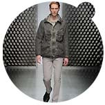 Milano based C.P. Company created the new men's collection under the theme 'A world in transition' expressed by jackets made of artful rubberized and dyed materials. One of the company's lines is named 'Mille Miglia' and honors the historical Italian car race ...