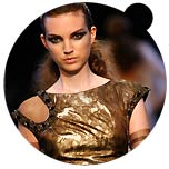 Lebanese couturier Georges Chakra has shown his Haute Couture collection inspired by the glamorous 1920s fashion with sparkling jewels on shoulders, beads and feathers during Paris Fashion Week. George Chakra's keywords for this collection are 'fluidity' and 'chic glamour'...