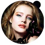 “I was flustered and moved by Natalia’s youthful gaze and the exceptional color of her pale aquamarine eyes, so I wanted to create exotic and transparent colors for a new interpretation of spring. ...” Olivier Échaudemaison