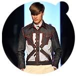 French couturier Jean Paul Gaultier has re-interpreted selected iconic denim-pieces like the Levi's 501 and jacket. Catwalk presentation during the Paris Fashion Week...