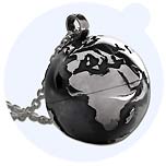 The Milanese designer Manuel Bozzi presented the Mambamondo amulet. It is a port-bonheur pendant wishing well future to the world. It is described to "infuse trust and sense of affiliation". Into this piece the designer packs the irony, that everybody has the same roots: the earth...